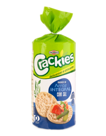 Brown Rice Crackies with Salt